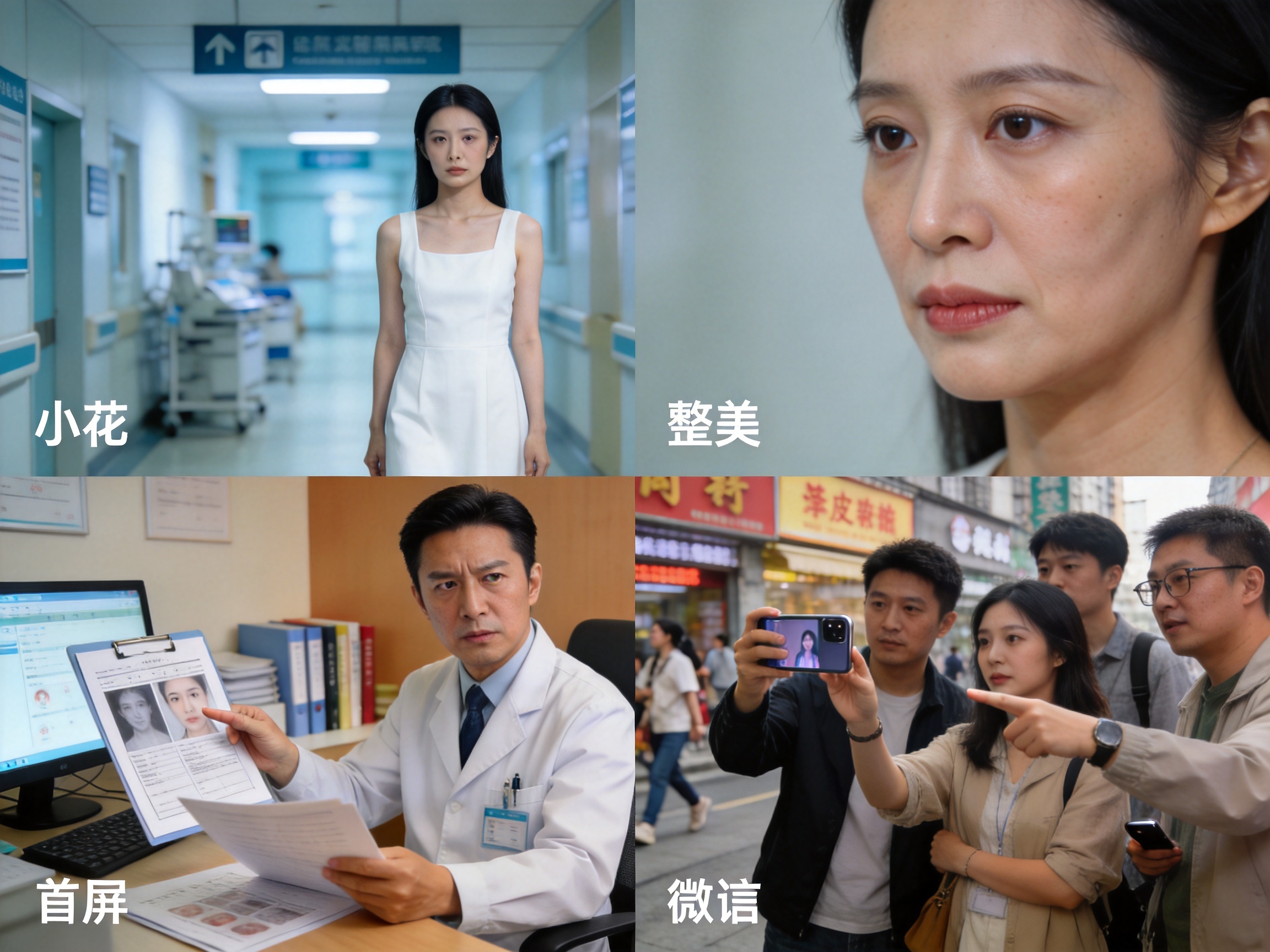 某小花旦被曝整容失败